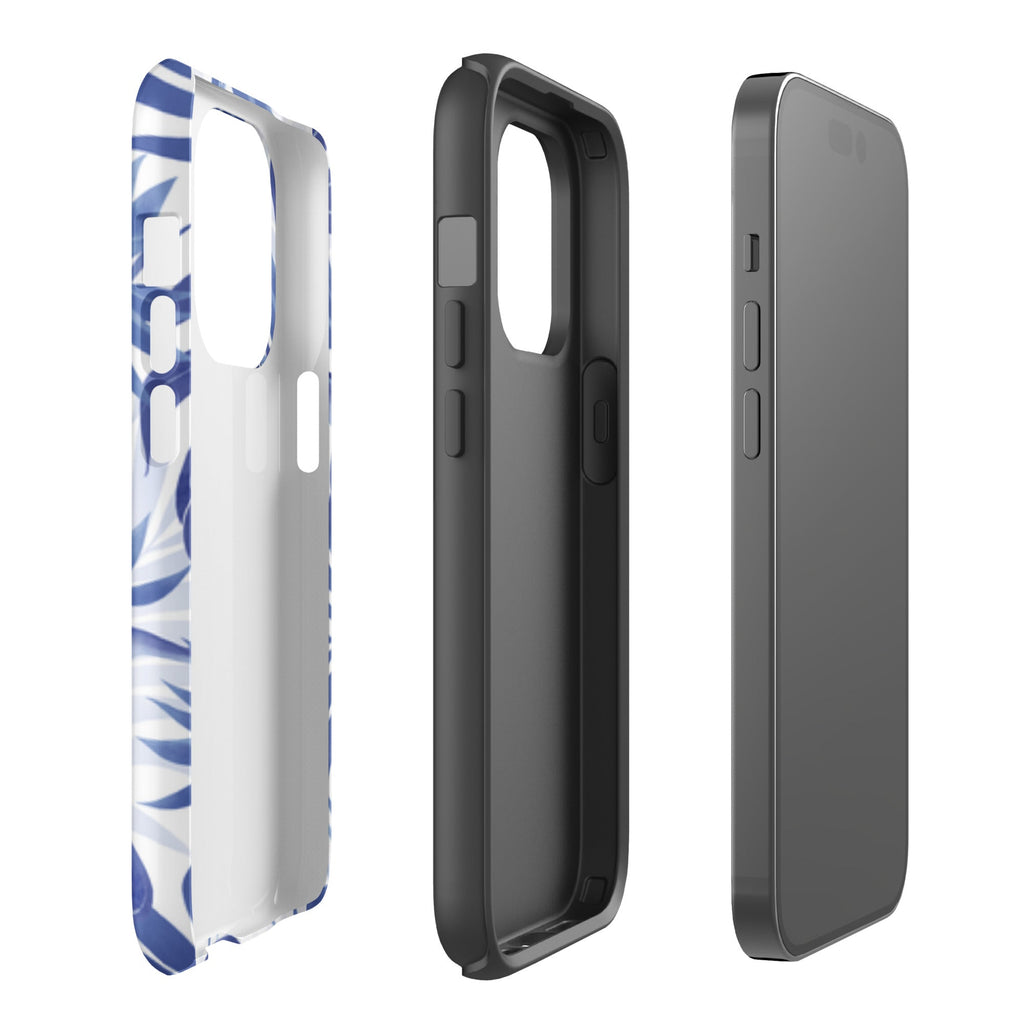 Premium iPhone Case - Blue Palms