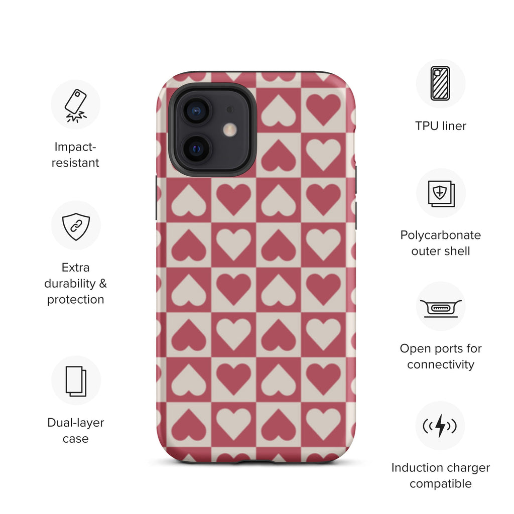 Premium iPhone Case - Boxes of Hearts