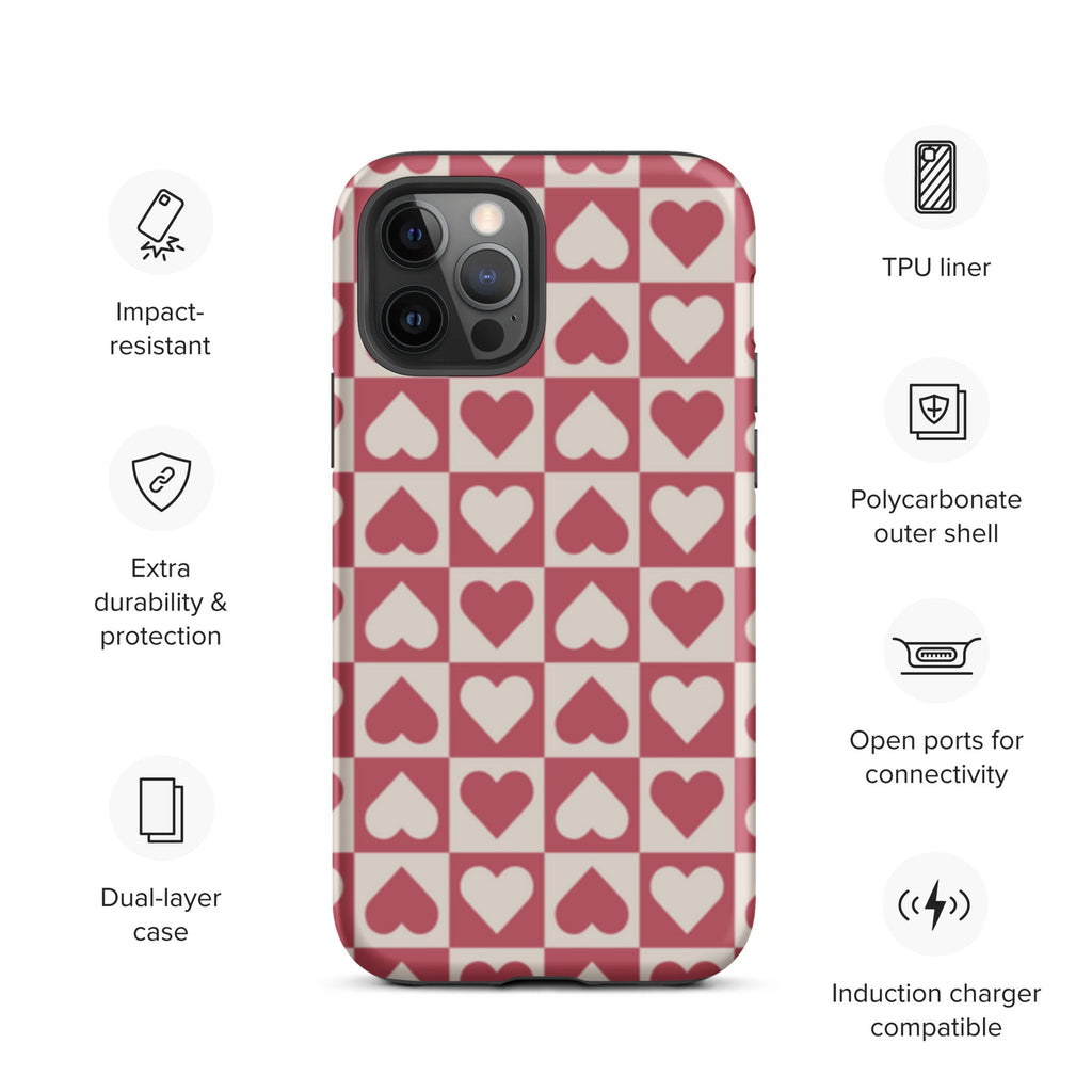 Premium iPhone Case - Boxes of Hearts