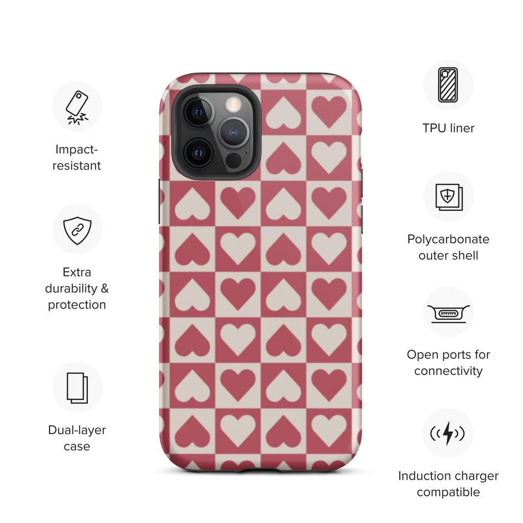 Premium iPhone Case - Boxes of Hearts