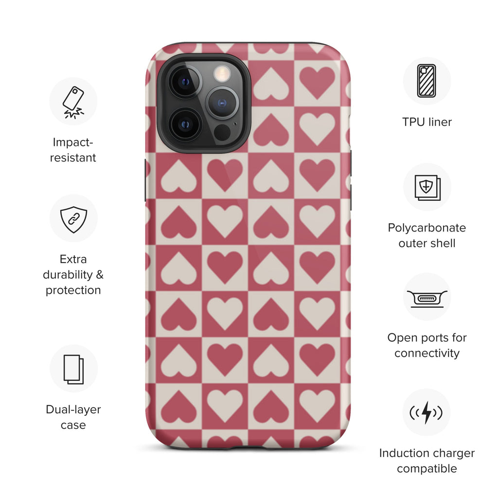 Premium iPhone Case - Boxes of Hearts