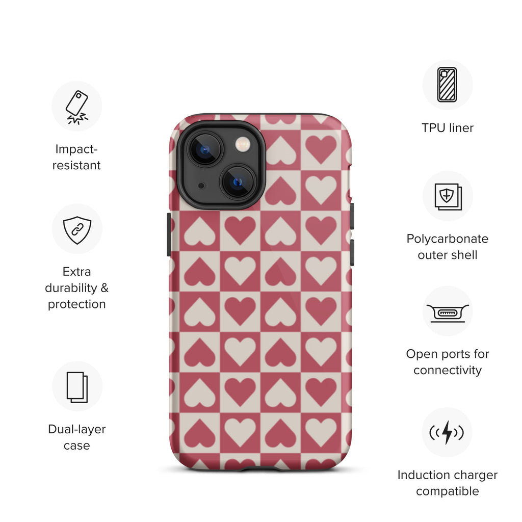 Premium iPhone Case - Boxes of Hearts