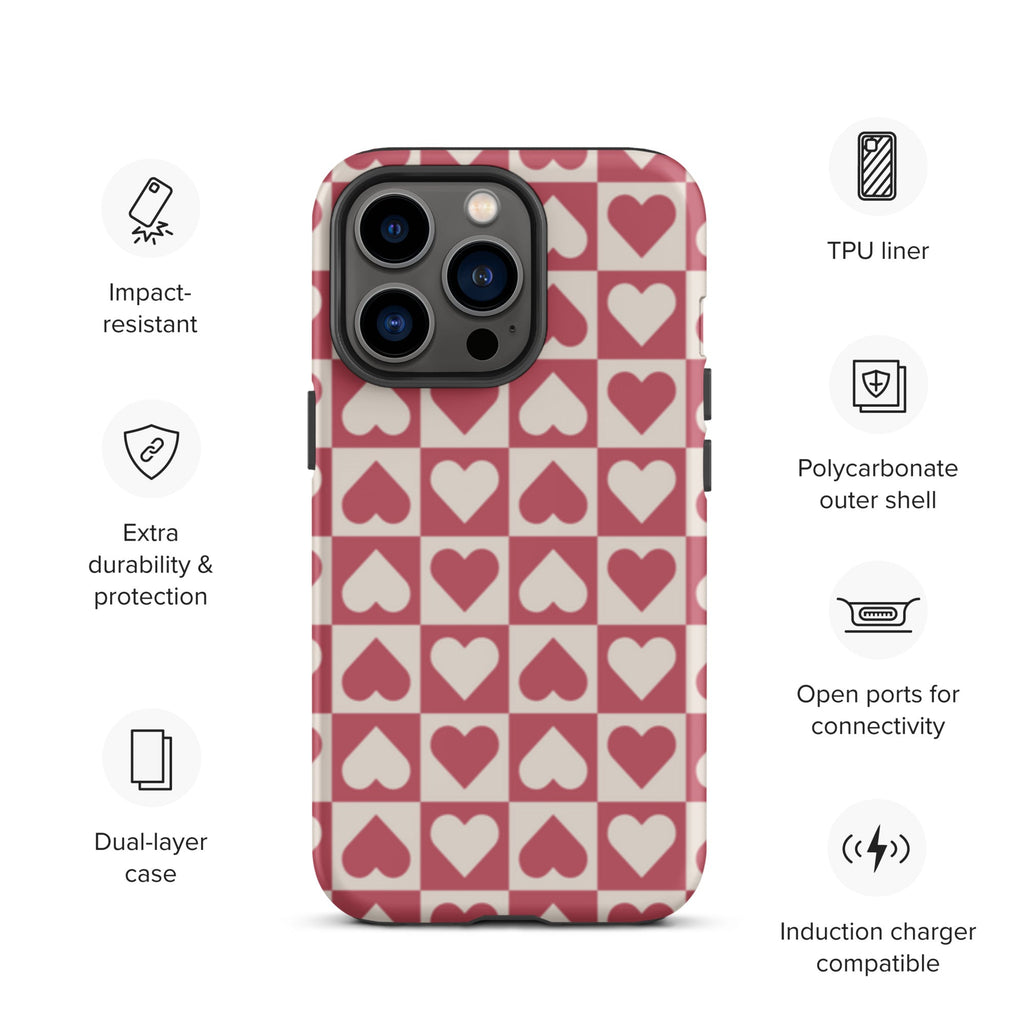 Premium iPhone Case - Boxes of Hearts