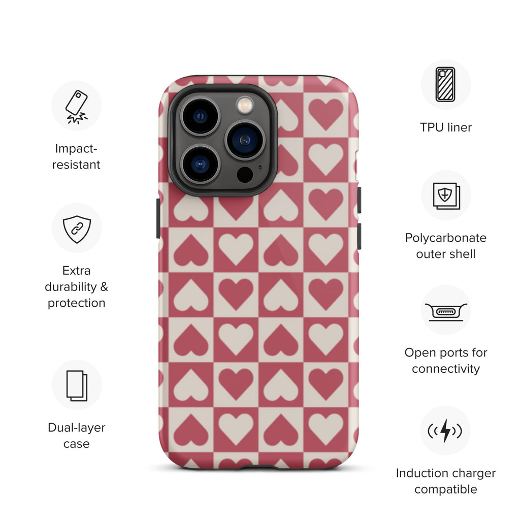 Premium iPhone Case - Boxes of Hearts