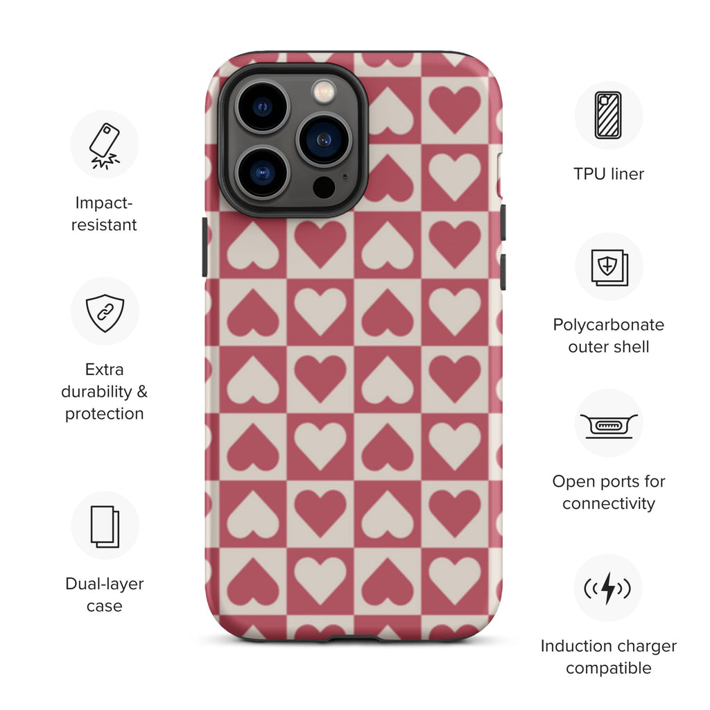 Premium iPhone Case - Boxes of Hearts