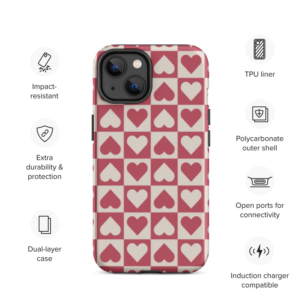 Premium iPhone Case - Boxes of Hearts