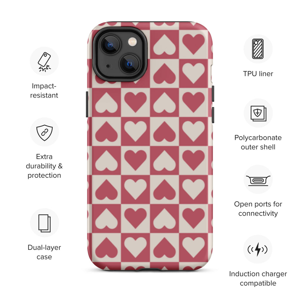 Premium iPhone Case - Boxes of Hearts