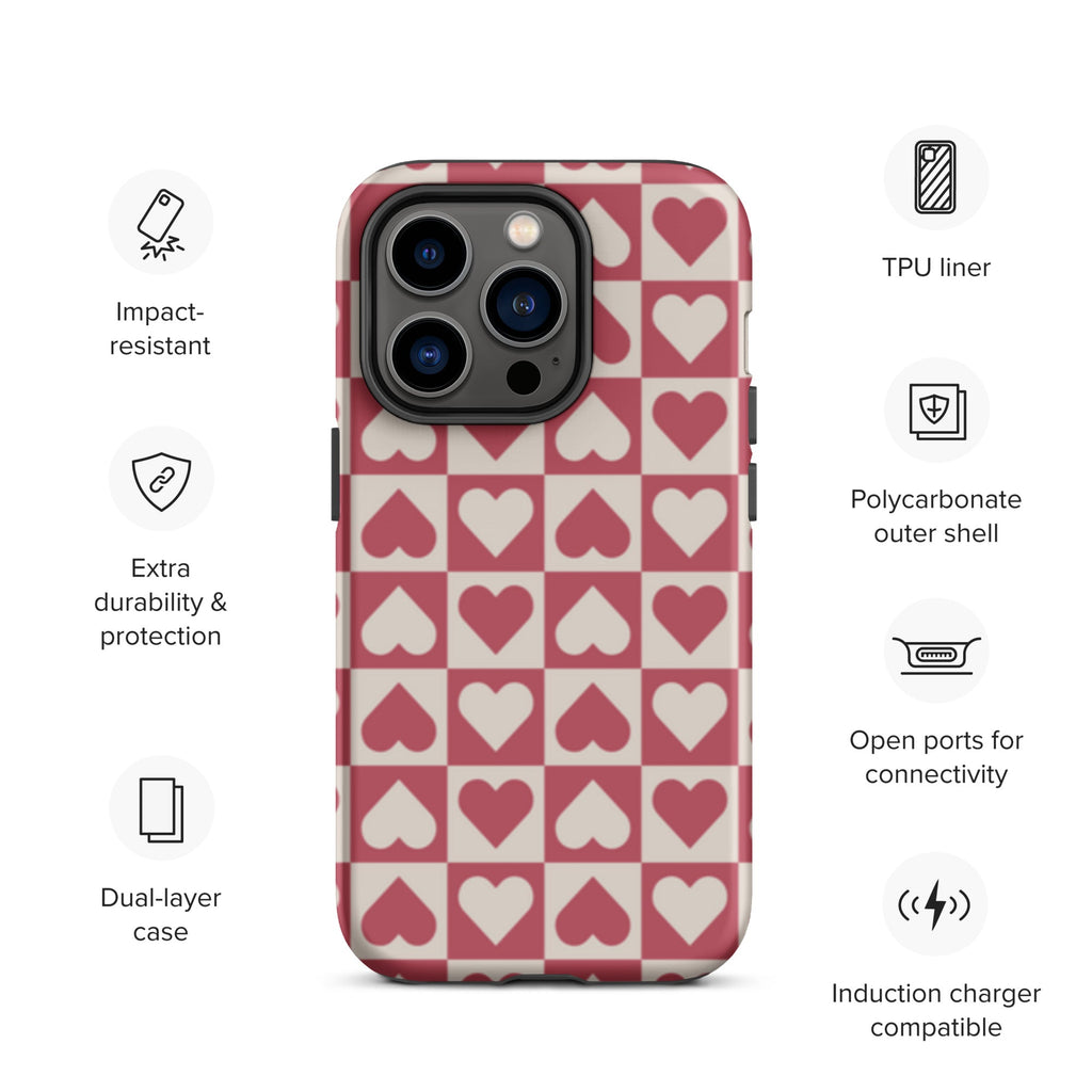 Premium iPhone Case - Boxes of Hearts