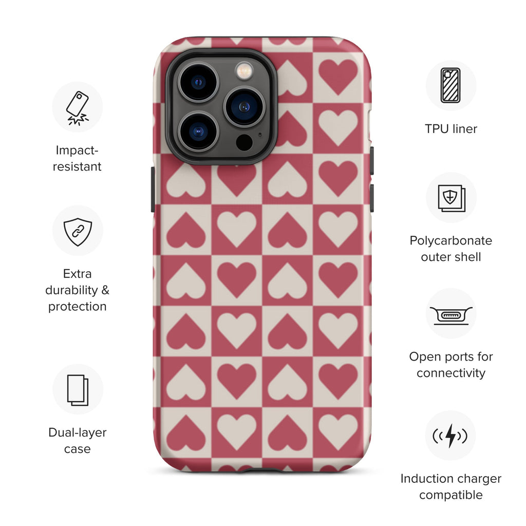 Premium iPhone Case - Boxes of Hearts