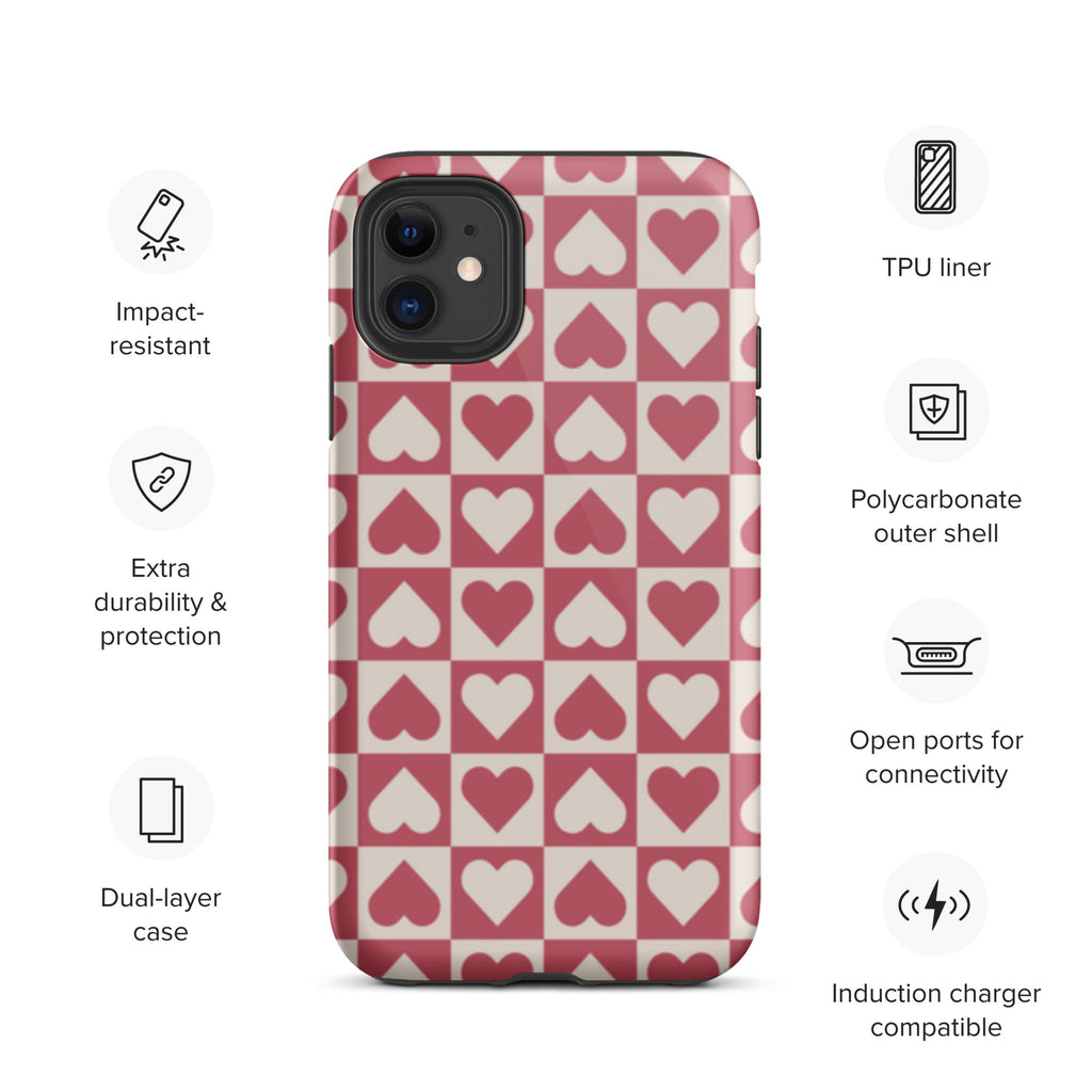 Premium iPhone Case - Boxes of Hearts