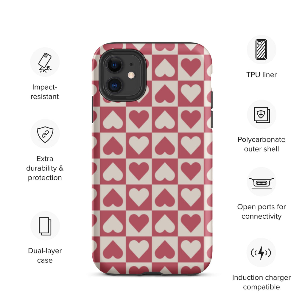 Premium iPhone Case - Boxes of Hearts