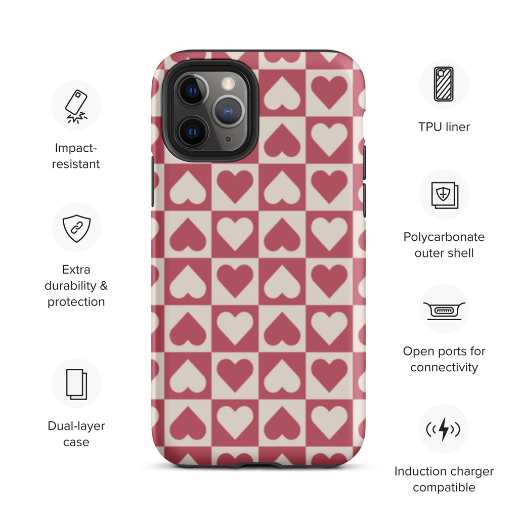 Premium iPhone Case - Boxes of Hearts