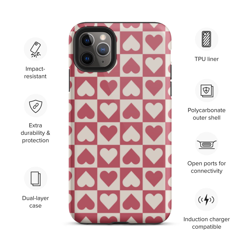 Premium iPhone Case - Boxes of Hearts