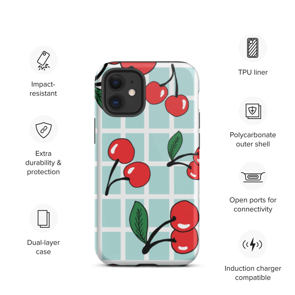 Premium iPhone Case - Cherries