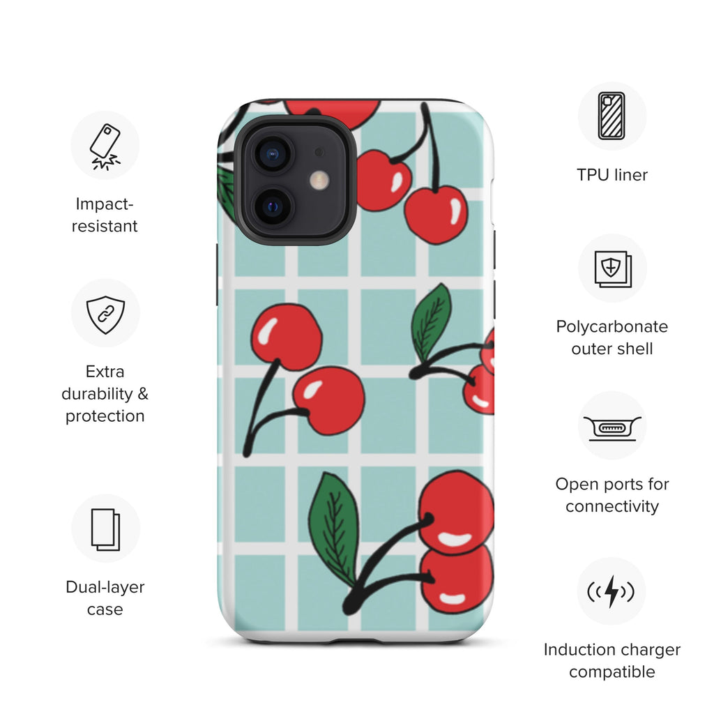 Premium iPhone Case - Cherries