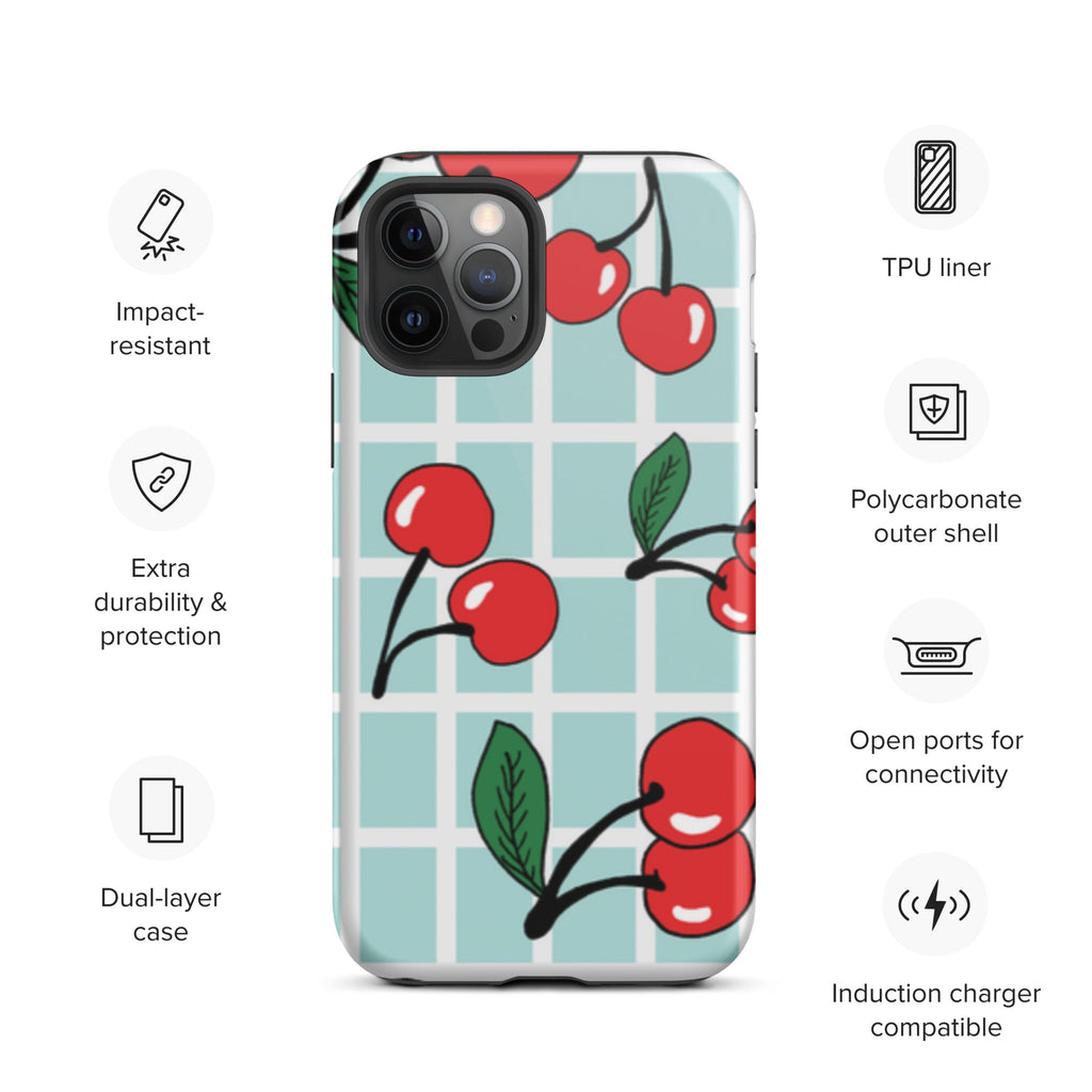 Premium iPhone Case - Cherries