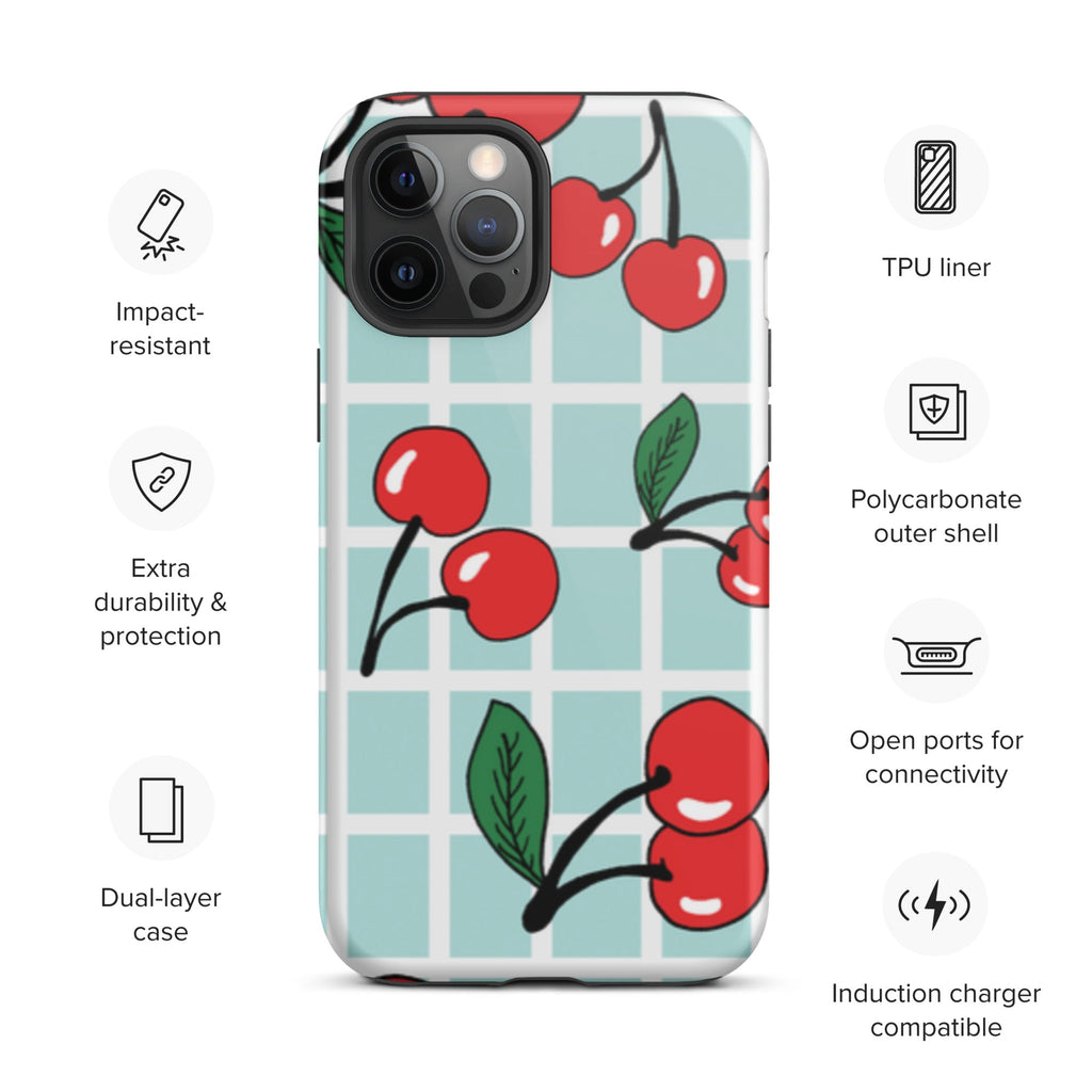 Premium iPhone Case - Cherries