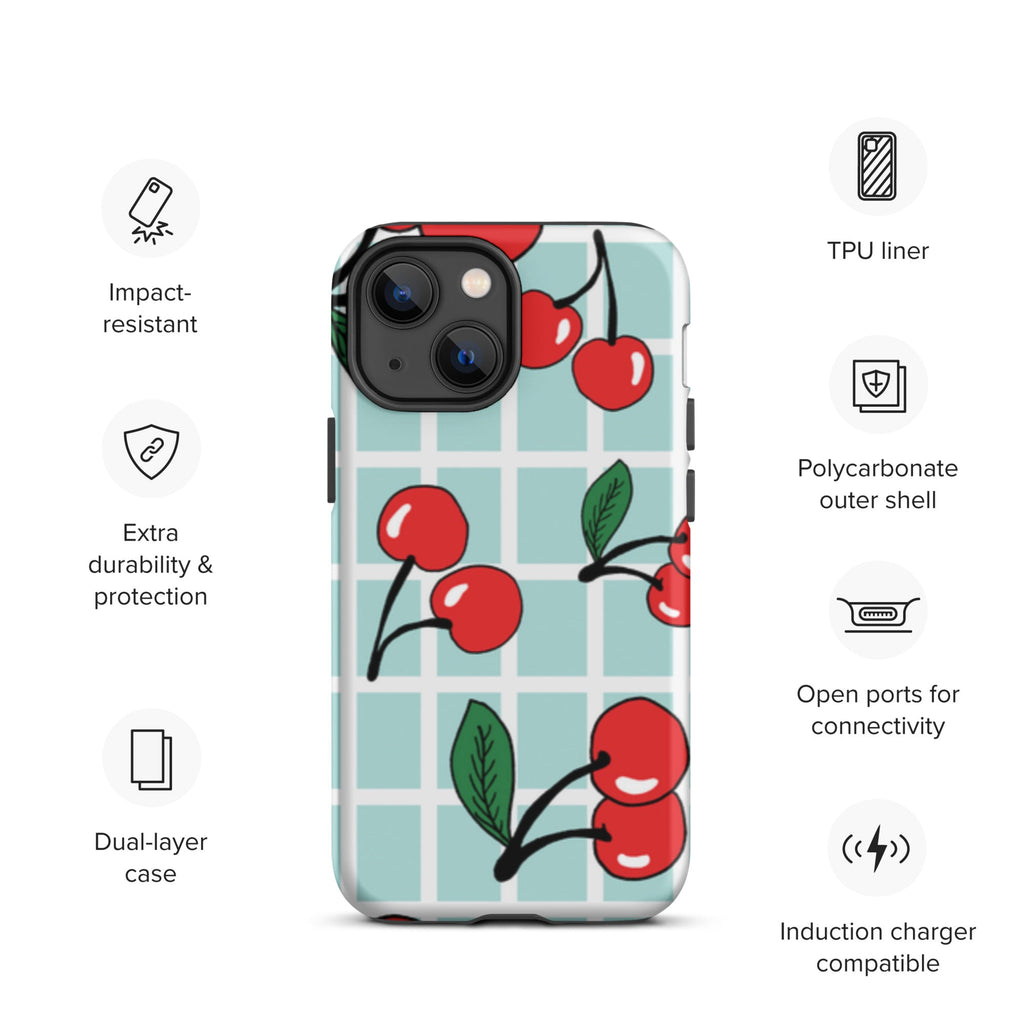 Premium iPhone Case - Cherries