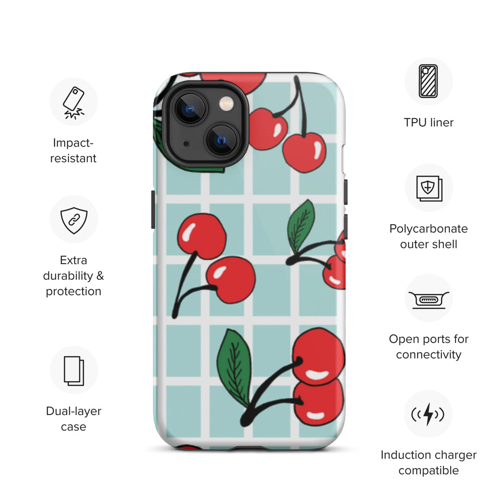 Premium iPhone Case - Cherries