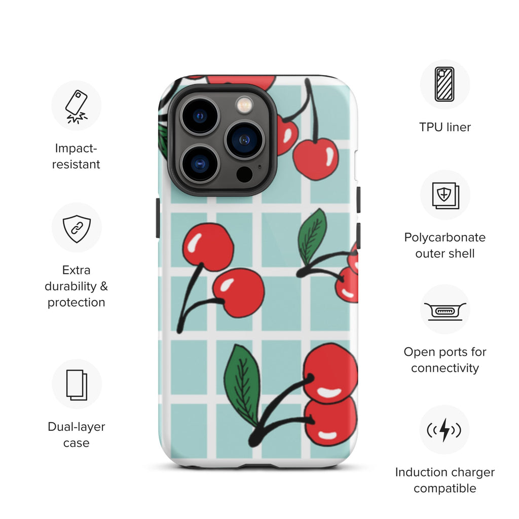 Premium iPhone Case - Cherries