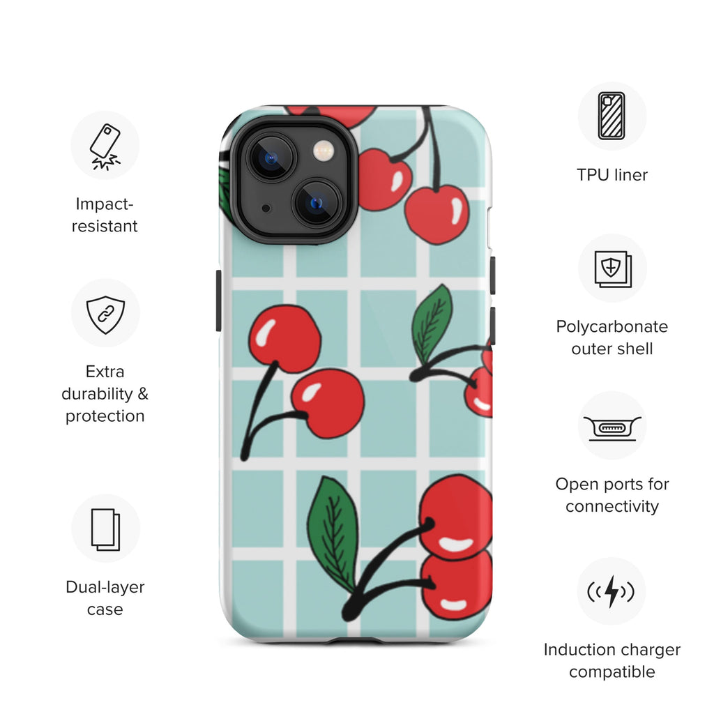 Premium iPhone Case - Cherries