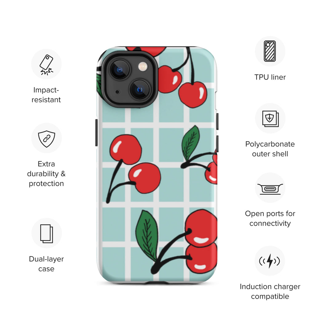 Premium iPhone Case - Cherries