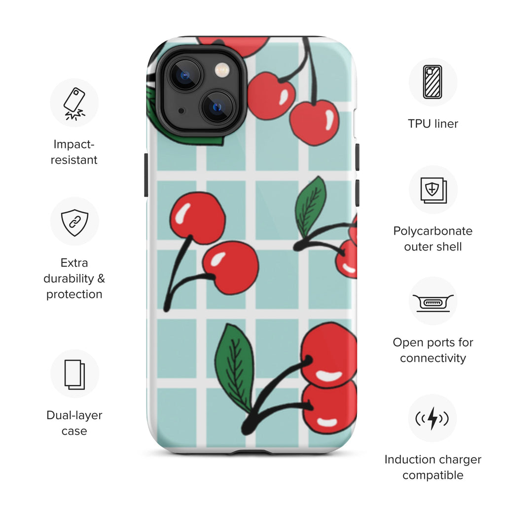 Premium iPhone Case - Cherries