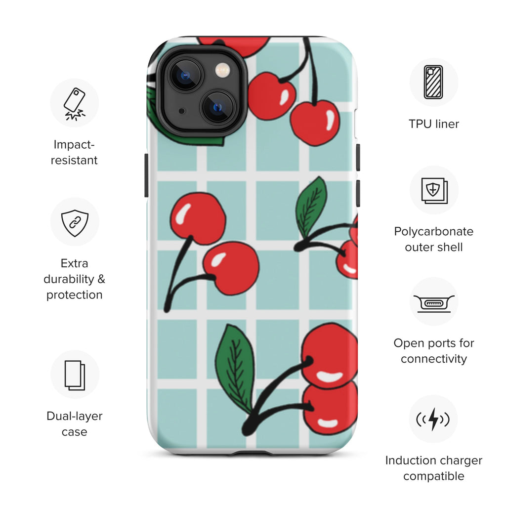 Premium iPhone Case - Cherries