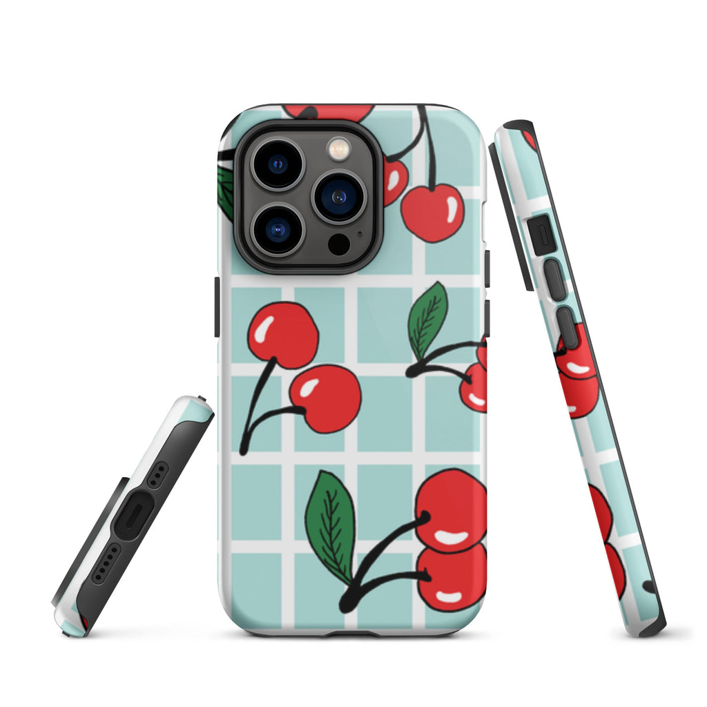 Premium iPhone Case - Cherries