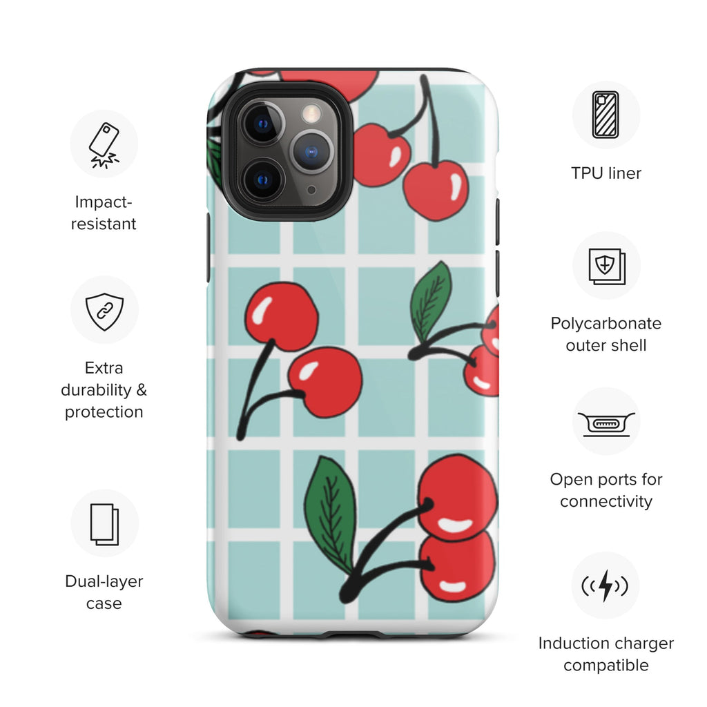 Premium iPhone Case - Cherries