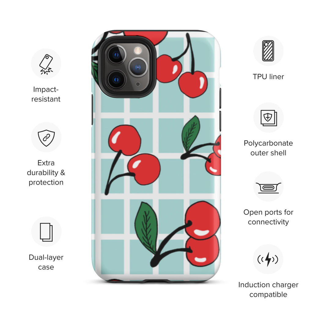 Premium iPhone Case - Cherries