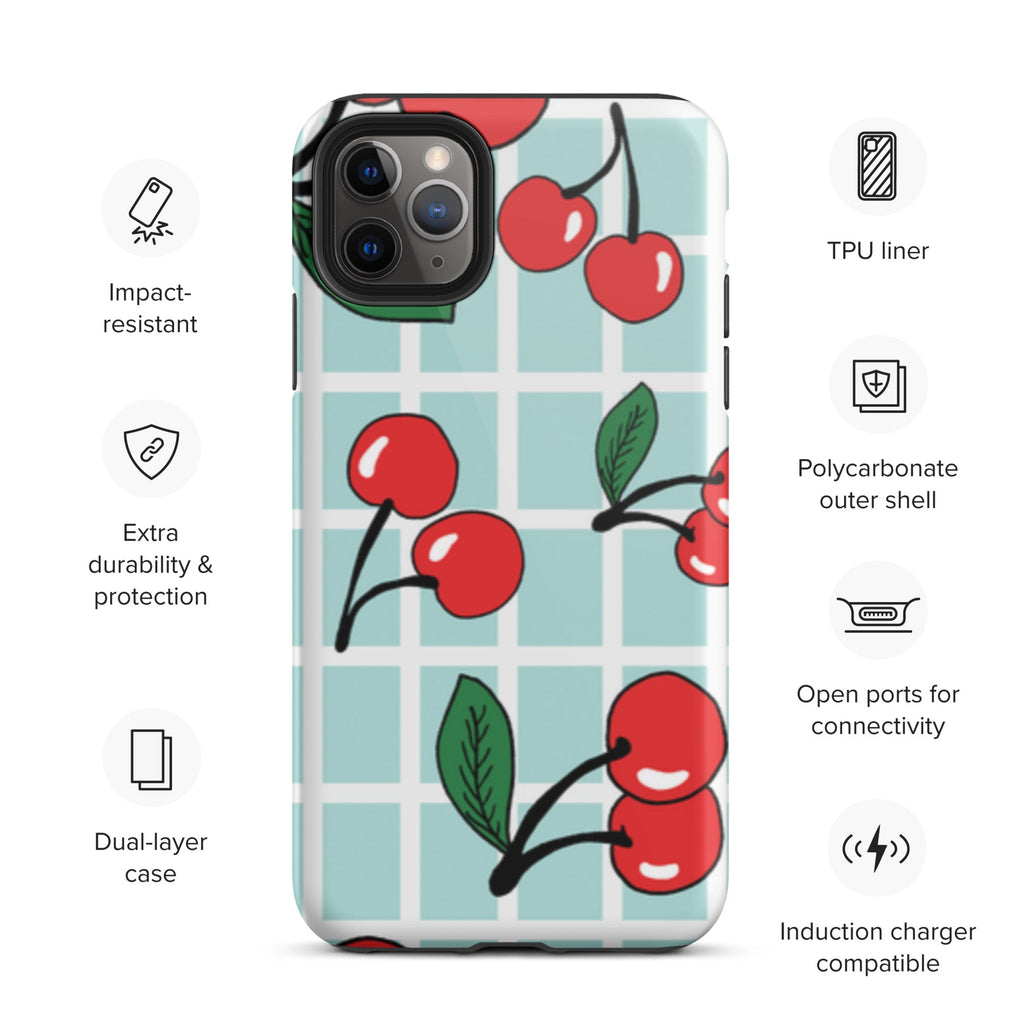 Premium iPhone Case - Cherries