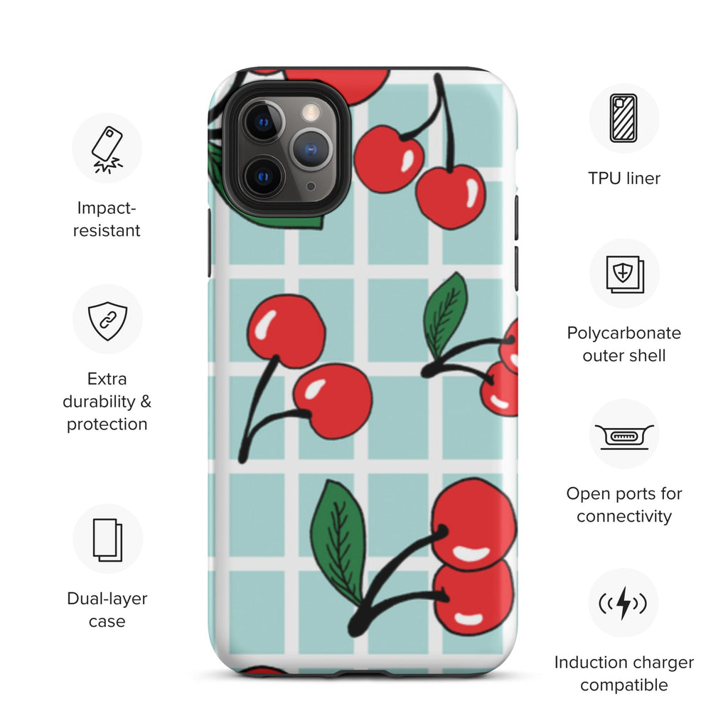 Premium iPhone Case - Cherries