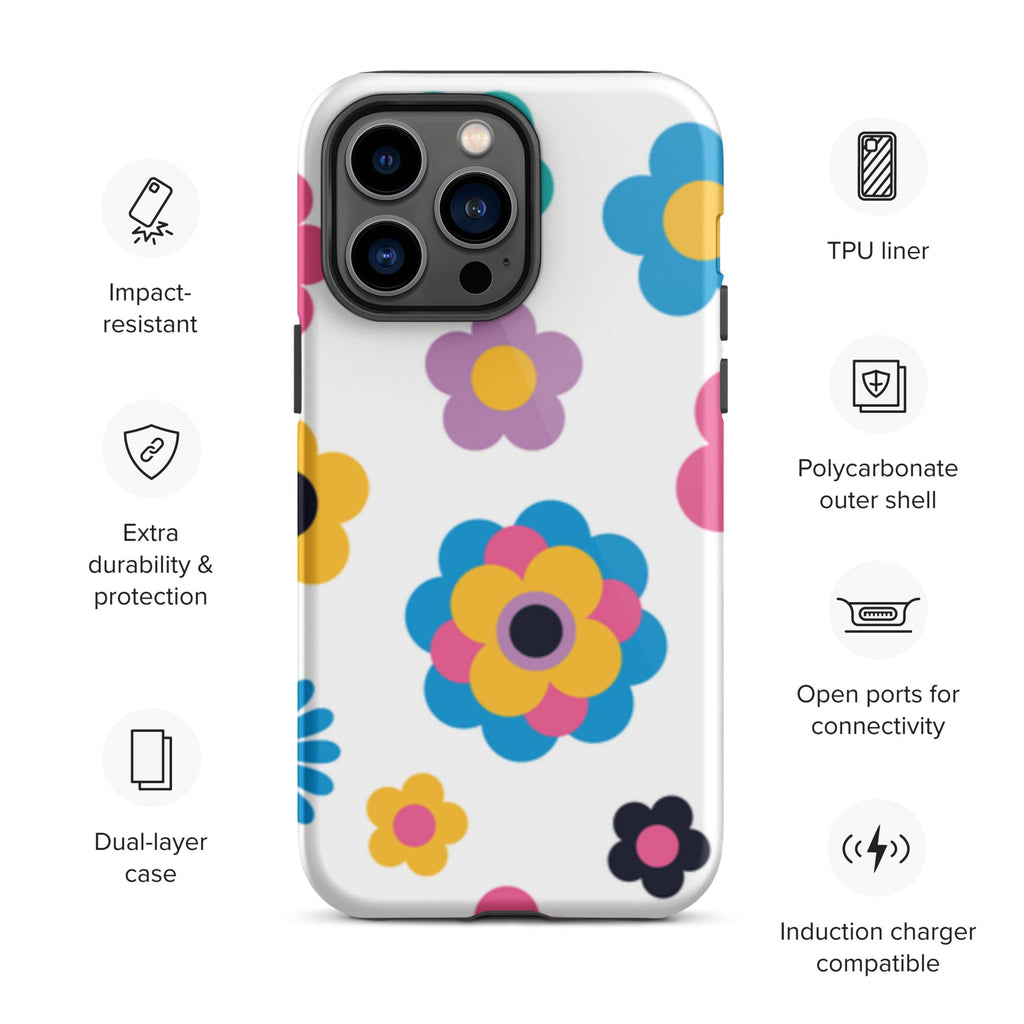 Premium iPhone Case - Flower Print