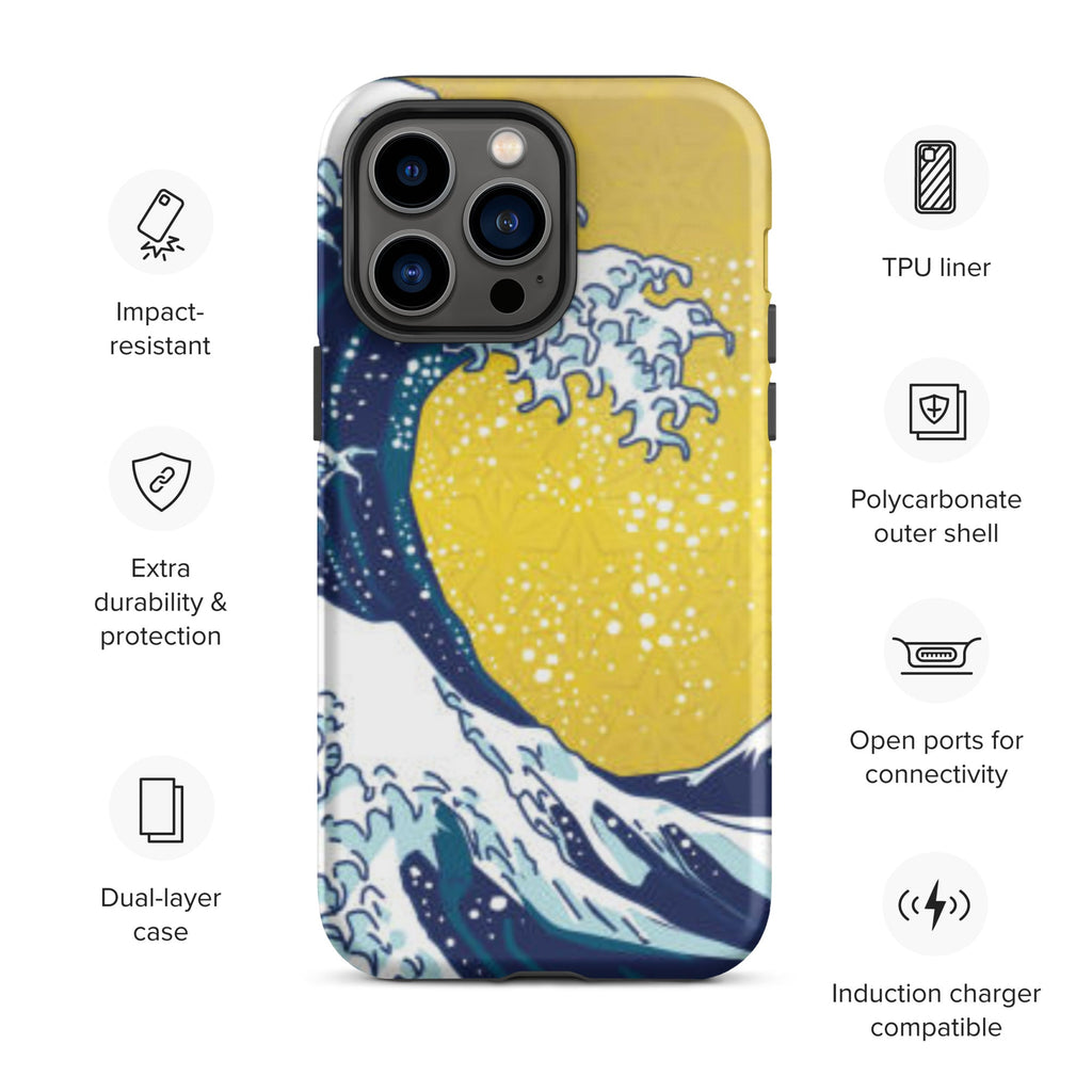 Premium iPhone Case - Great Wave Redux