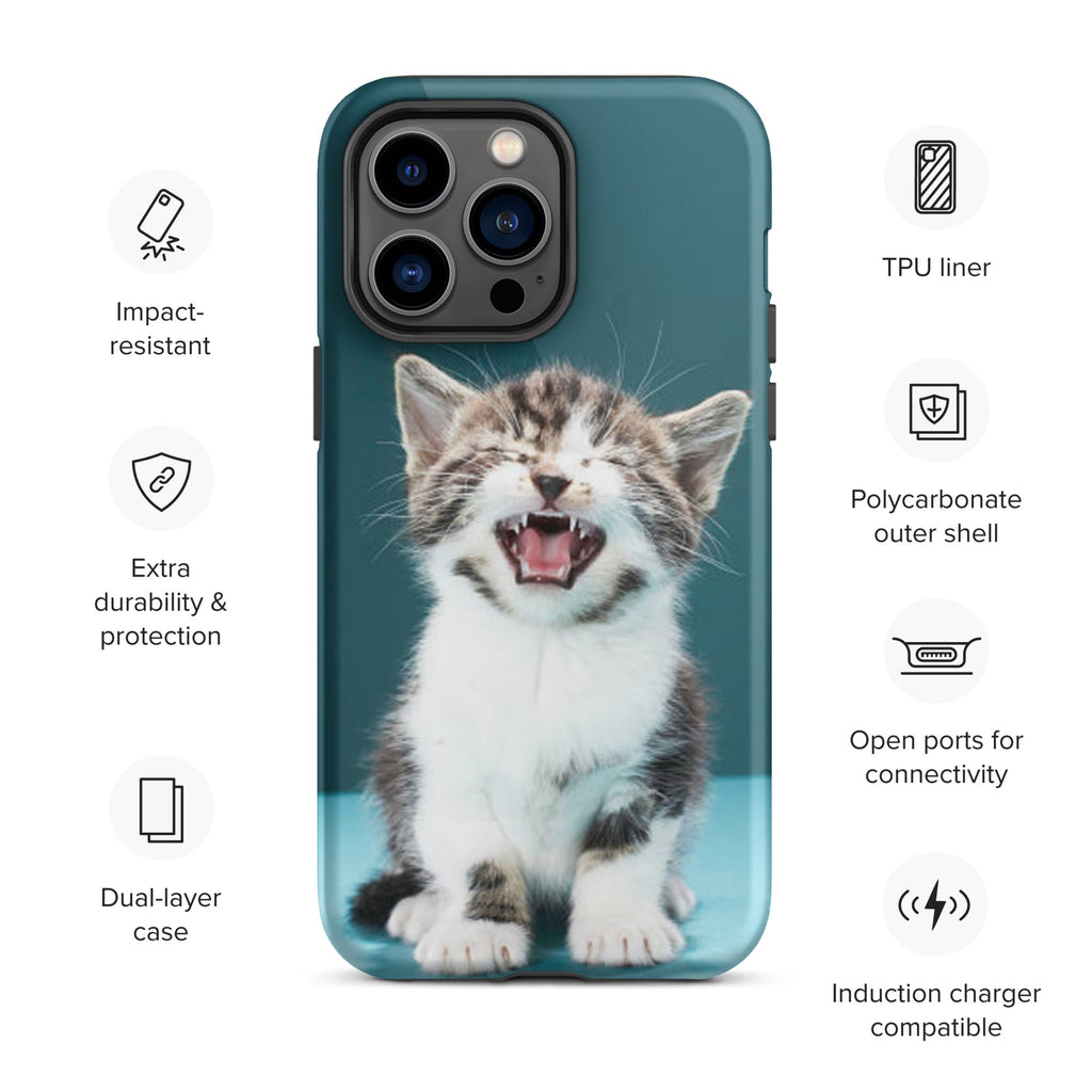 Premium iPhone Case - Hungry Kitty