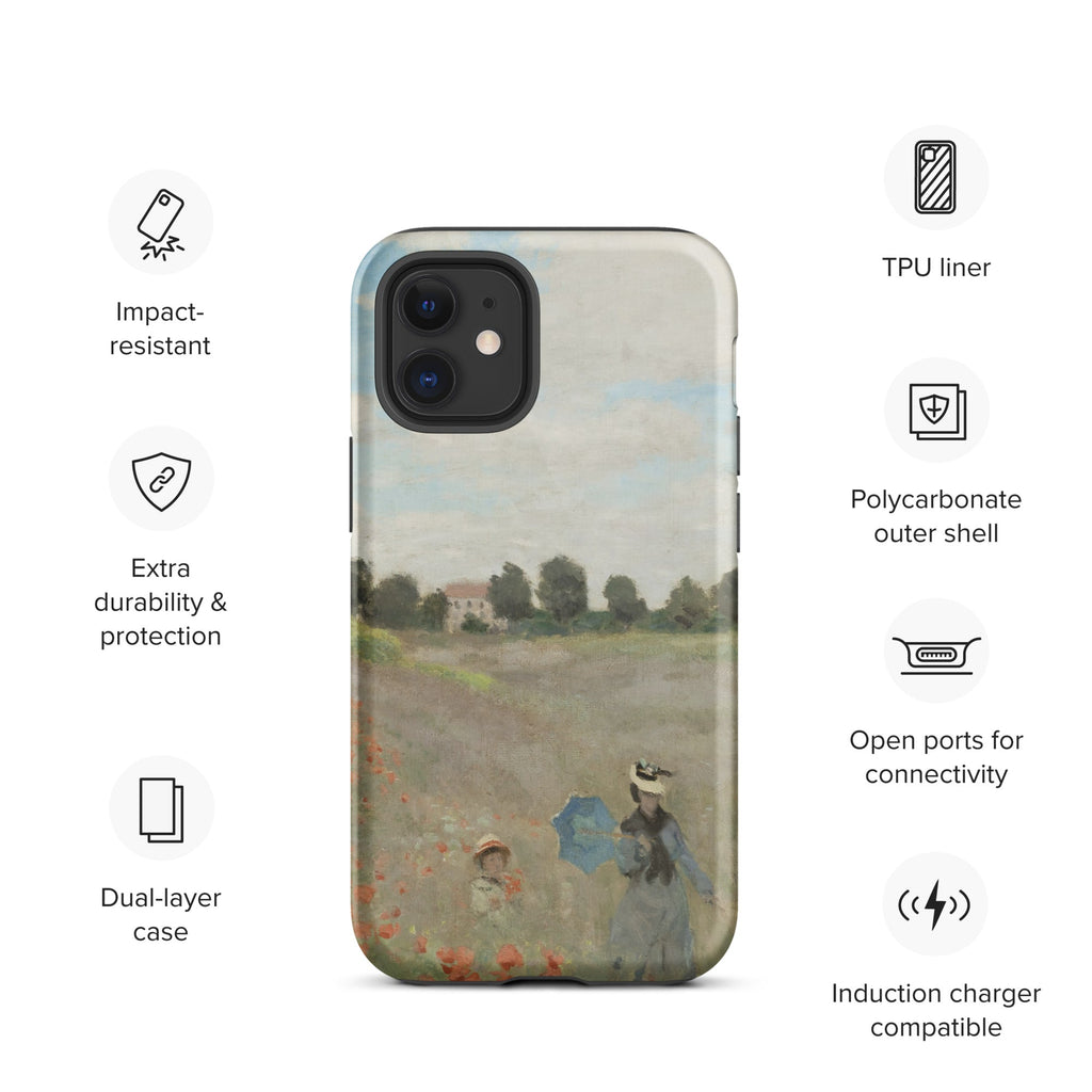 Premium iPhone Case - Monet Poppies