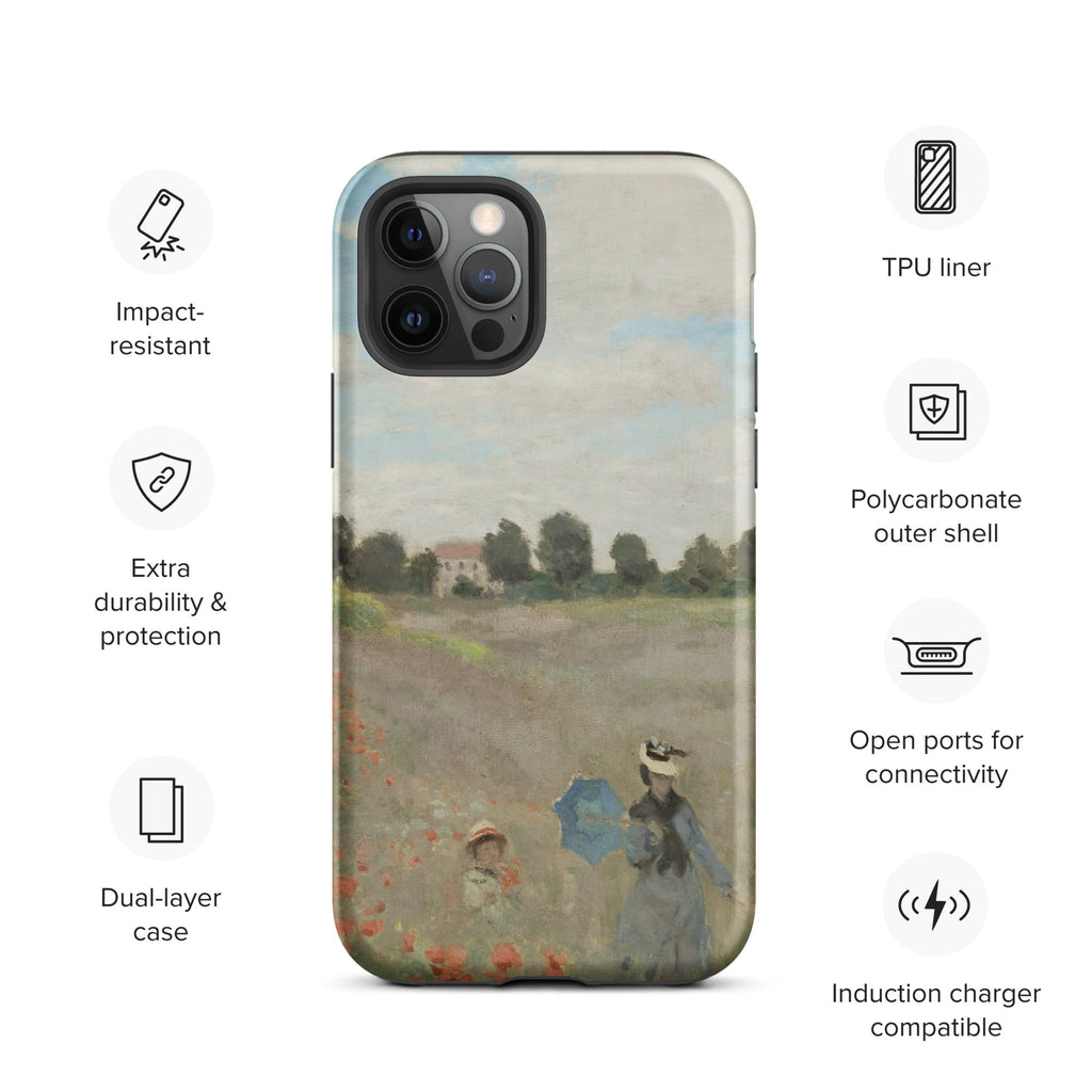 Premium iPhone Case - Monet Poppies