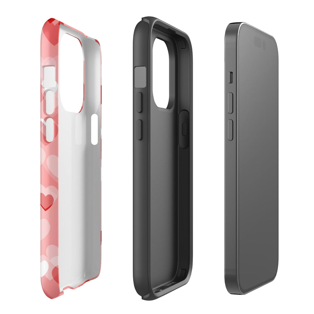 Premium iPhone Case - Multi-Heart