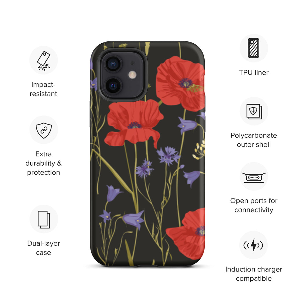 Premium iPhone Case - Poppies