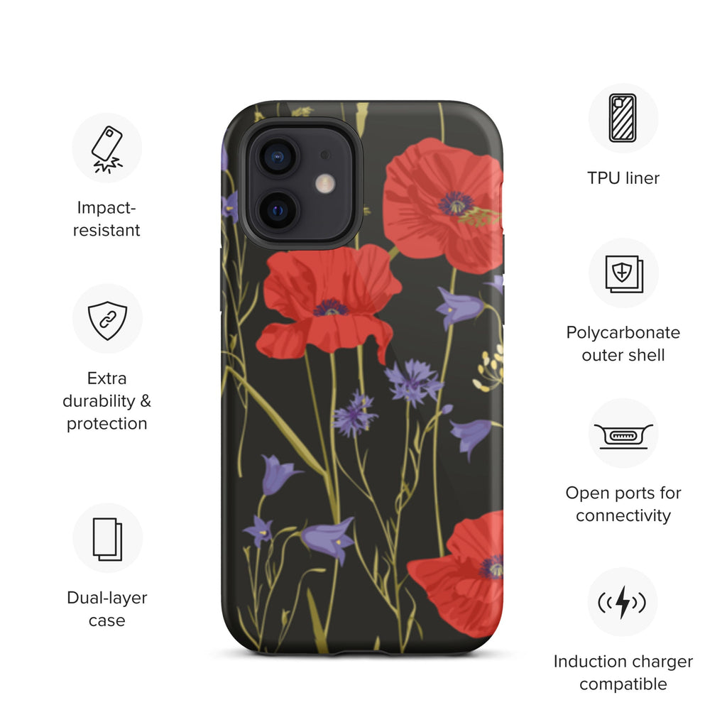 Premium iPhone Case - Poppies