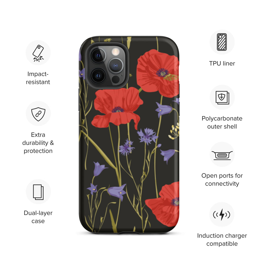 Premium iPhone Case - Poppies