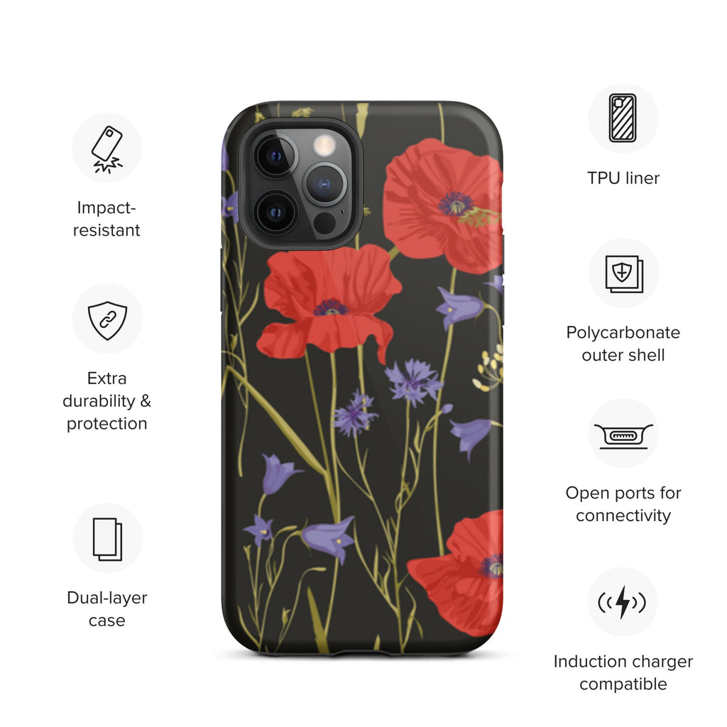 Premium iPhone Case - Poppies