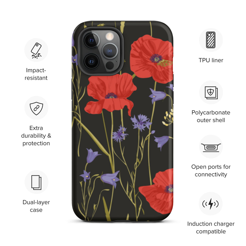 Premium iPhone Case - Poppies