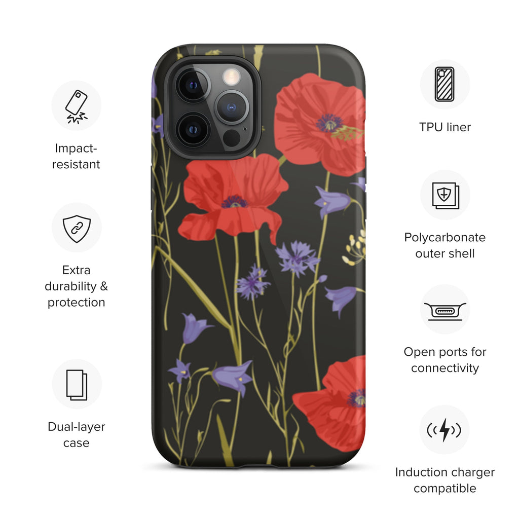 Premium iPhone Case - Poppies