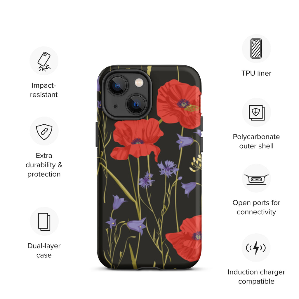 Premium iPhone Case - Poppies