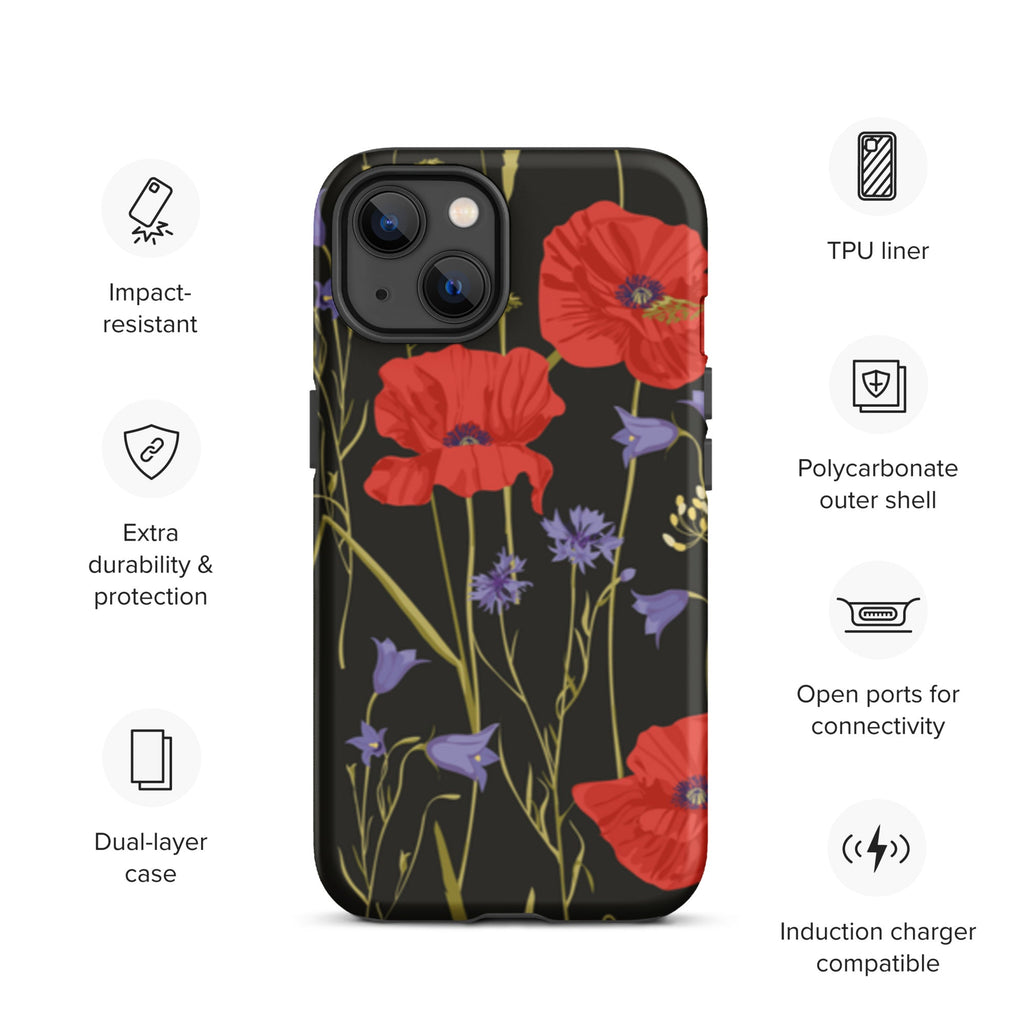 Premium iPhone Case - Poppies