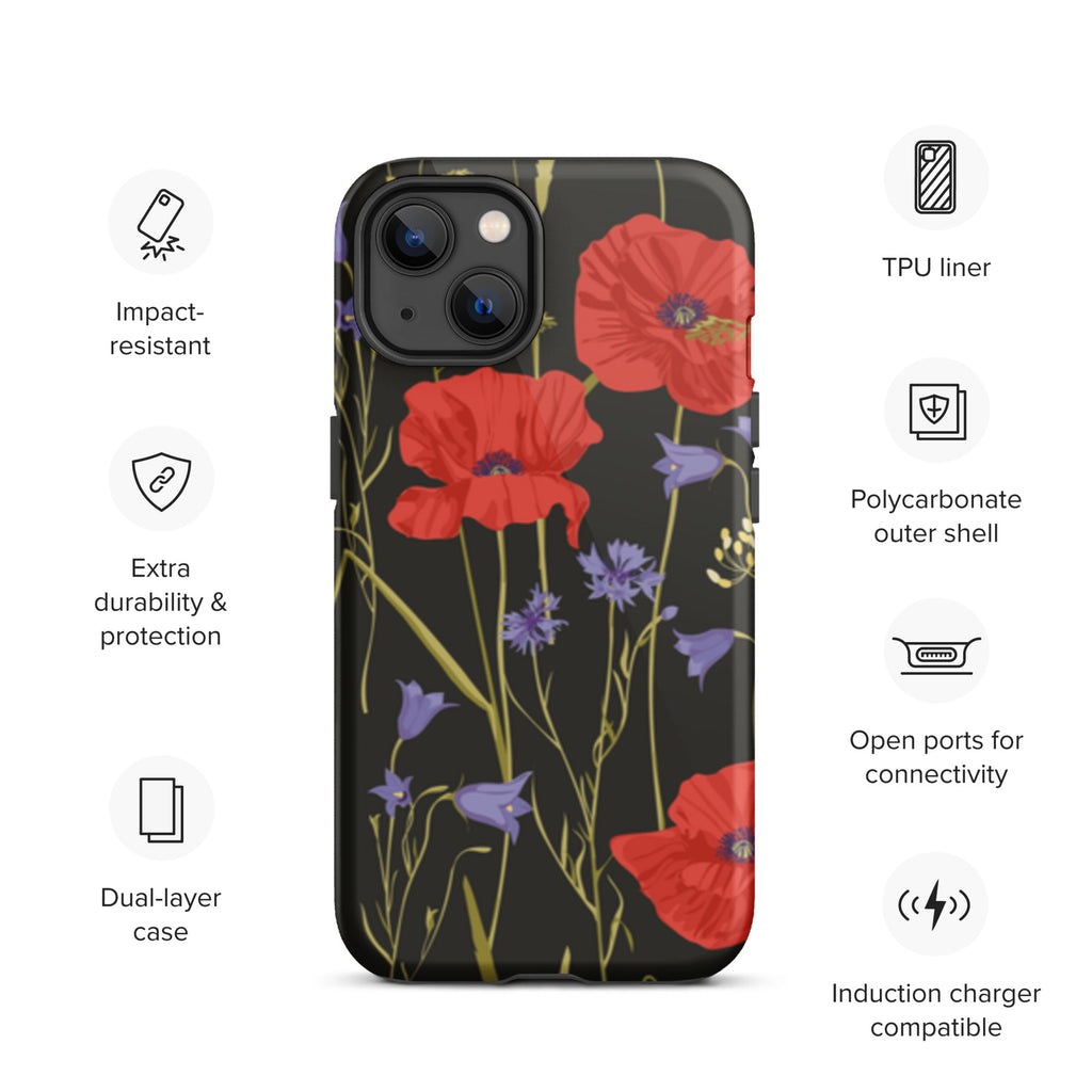 Premium iPhone Case - Poppies