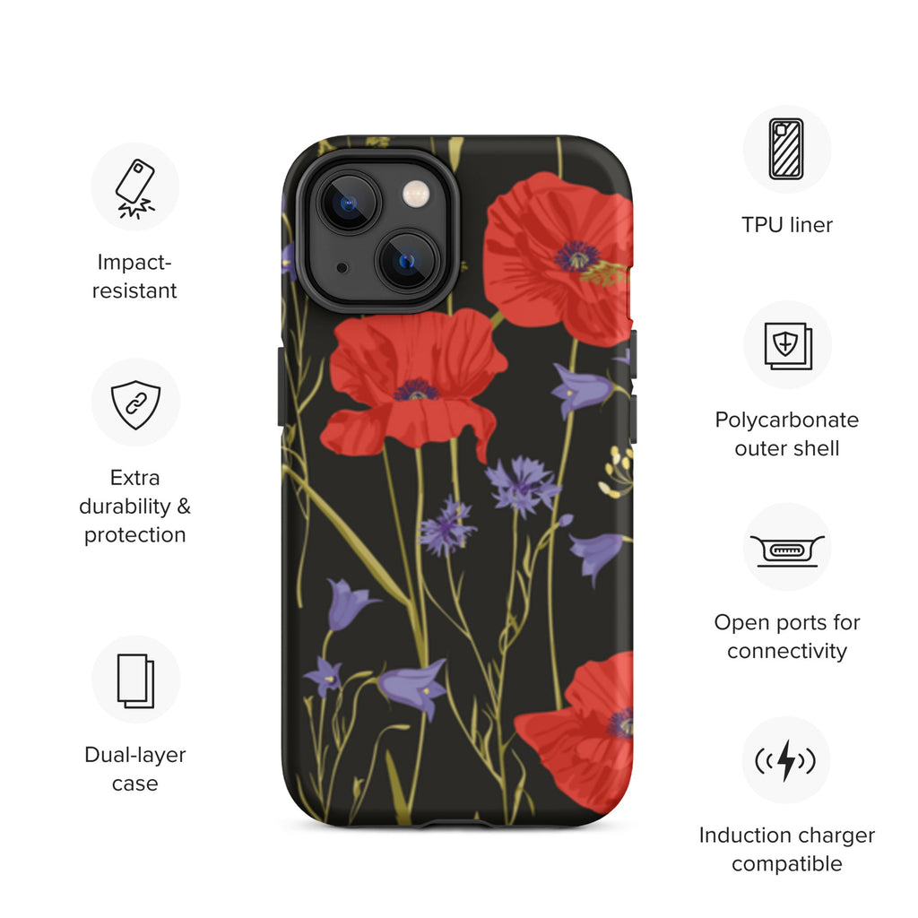 Premium iPhone Case - Poppies