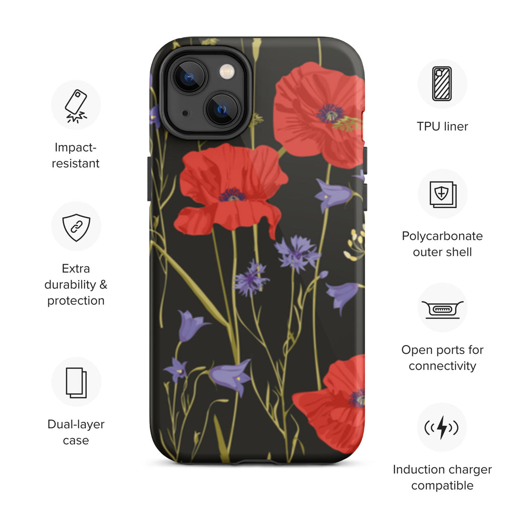 Premium iPhone Case - Poppies